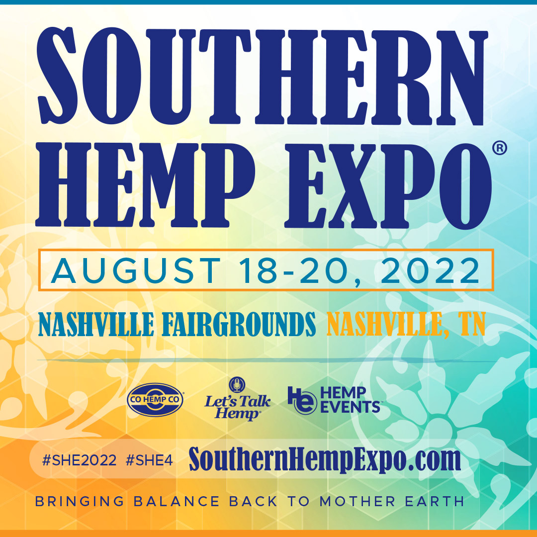 Southern Hemp Expo August 1820, 2022